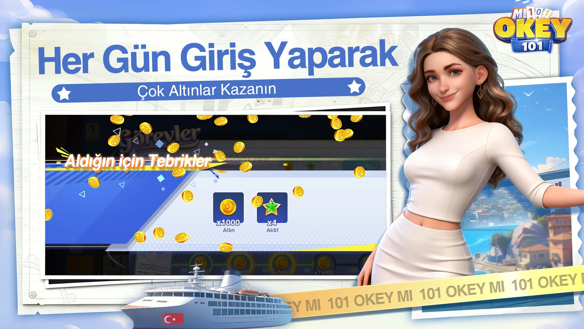 101 OKEY Mİ screenshot