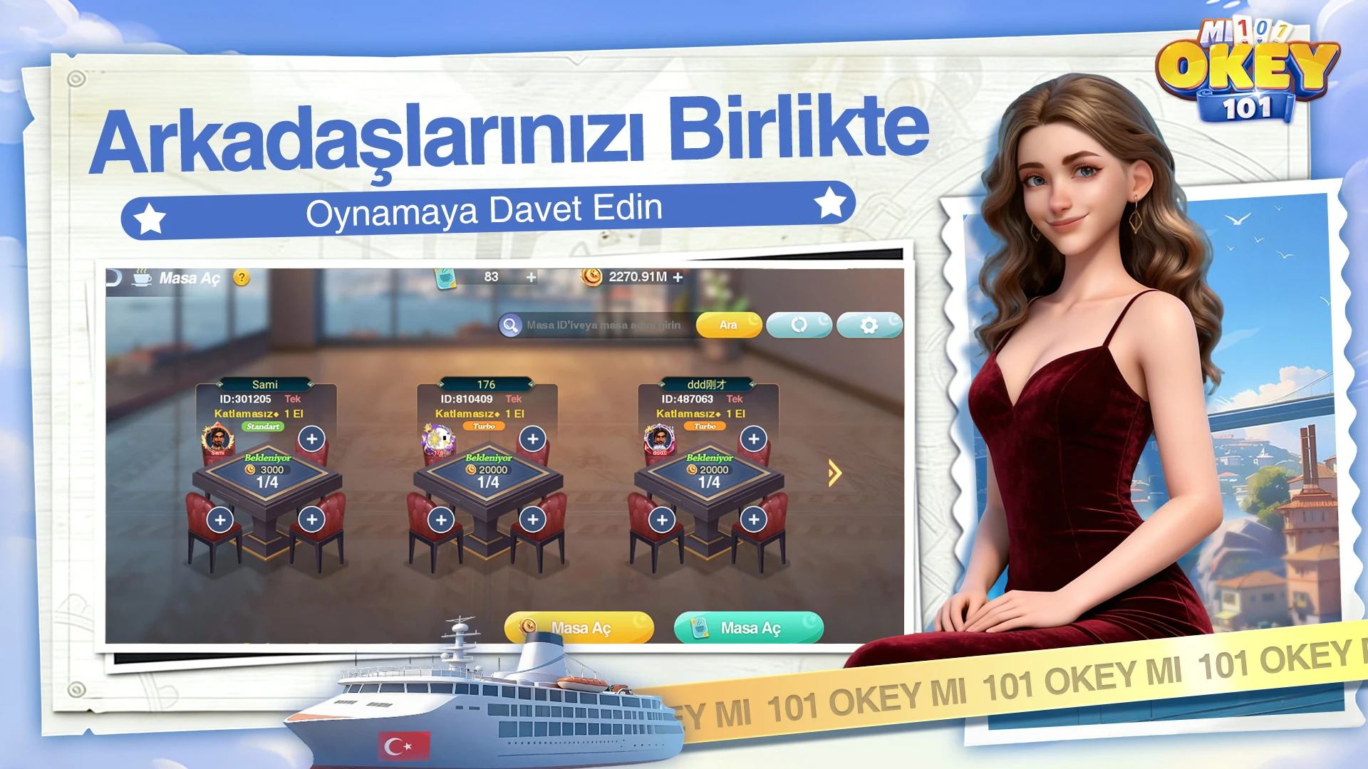 101 OKEY Mİ screenshot